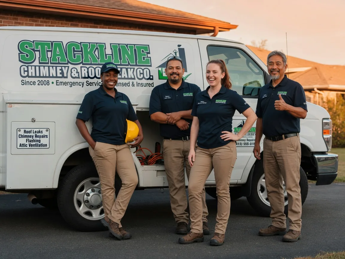 Chimney flashing repair company in Markleville, IN